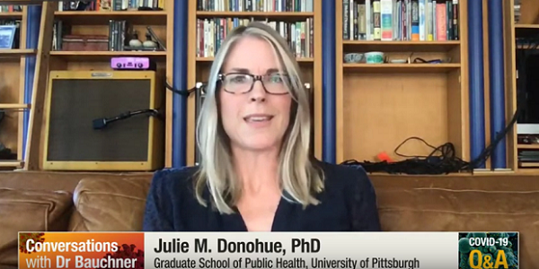 JAMA's Howard Bauchner discusses study's implications for school reopening with Pitt's Julie Donohue and author Katherine Auger